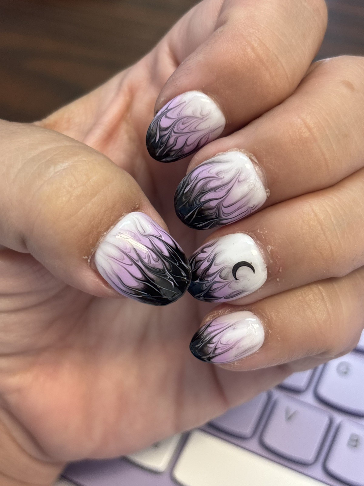 10-Piece Handmade Custom Gel Press-On Nails! Medium/short/X Short Fake nails