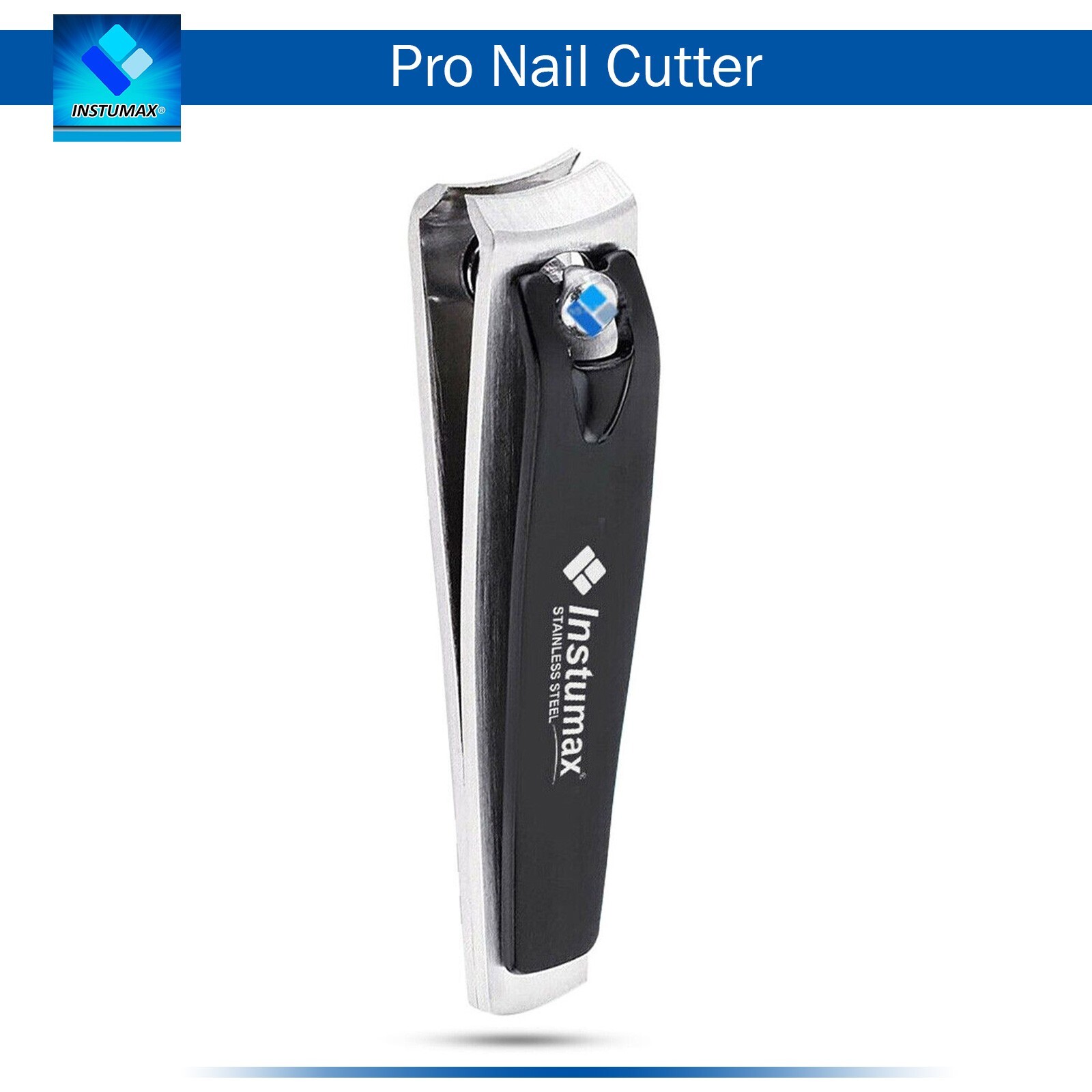 Fingernail Clippers Professional Stainless Steel Sharp Nail Cutter Nail File