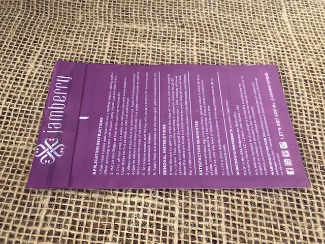 Jamberry Nail Wraps Set A457 Tropical Lotus Flower New Full Sheet Green Rare