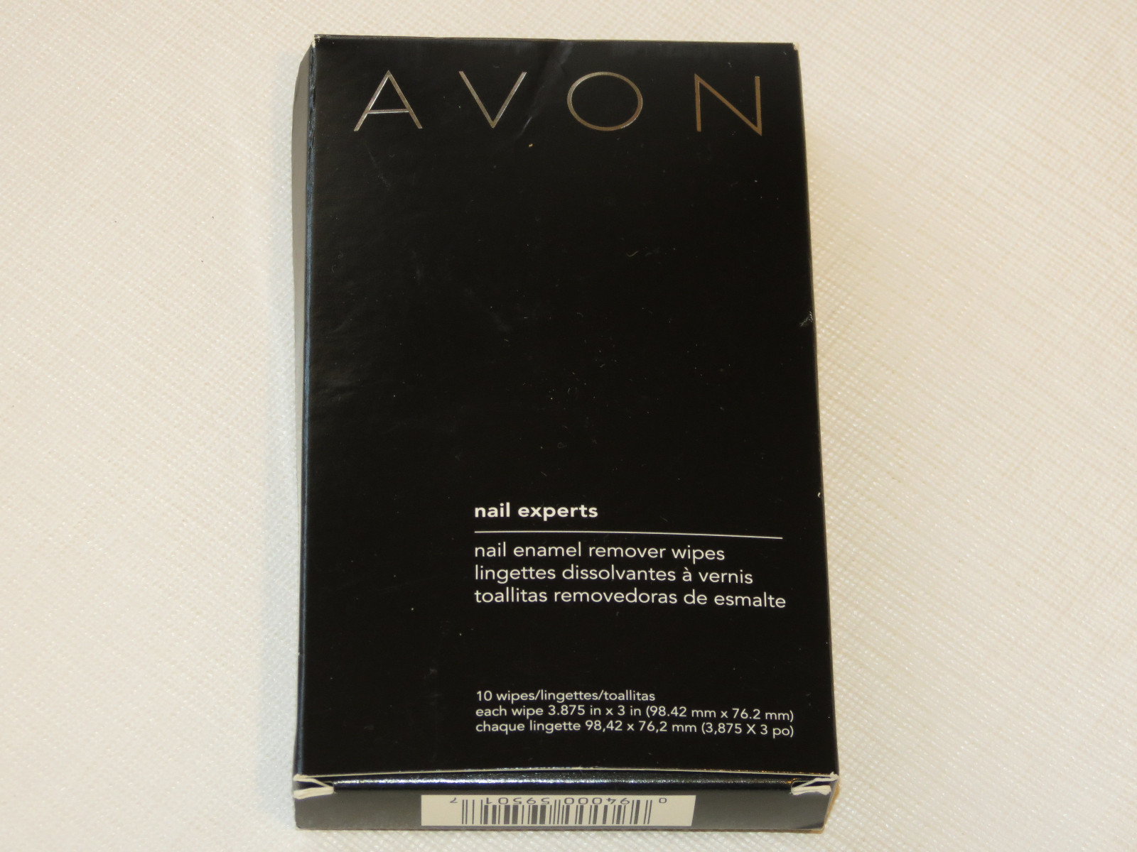 Avon Nail Experts Nail Enamel Remover Wipes 10 wipes nail polish mani pedi;;