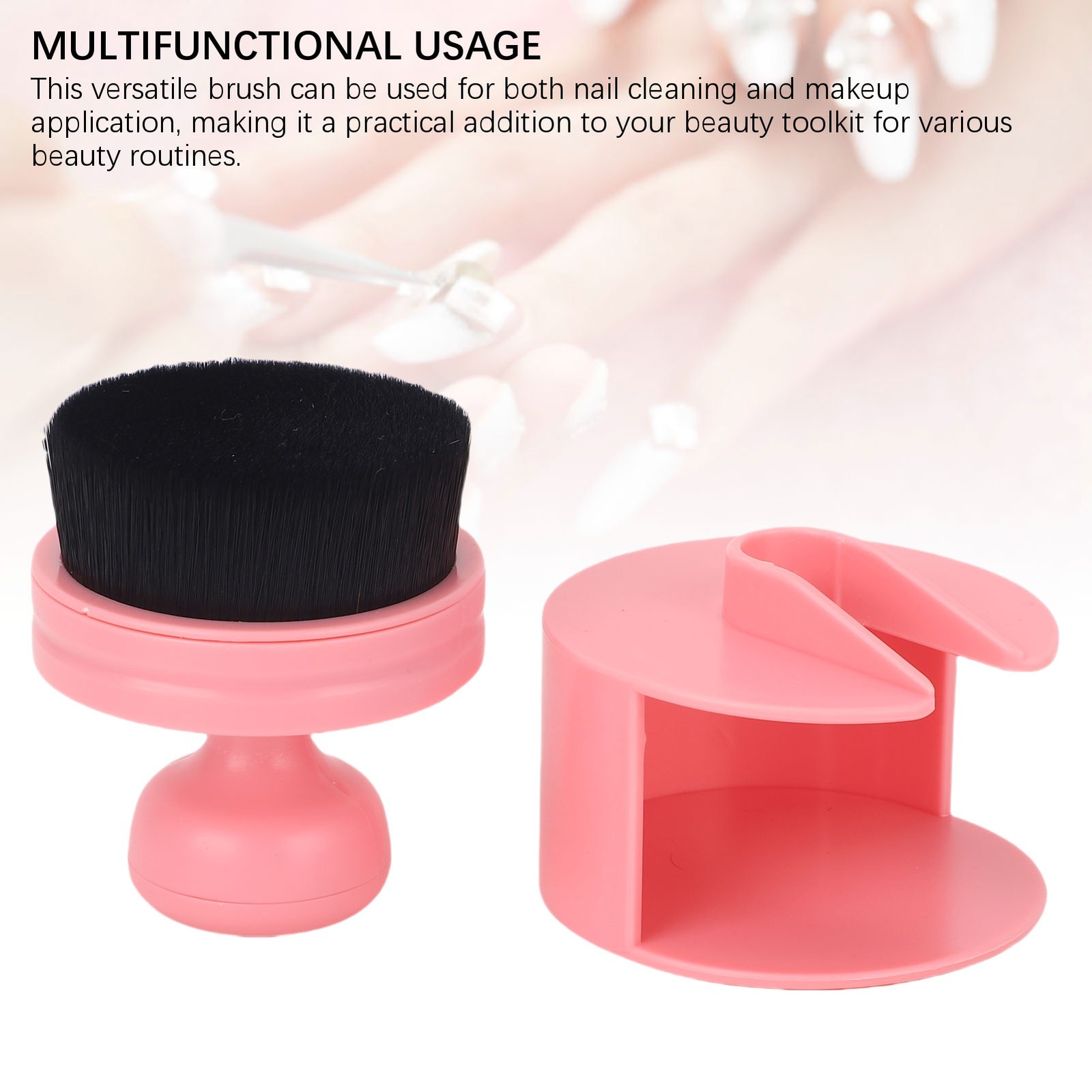 Nail Art Dust Brush Large Flat Head For Professional Use Excellent