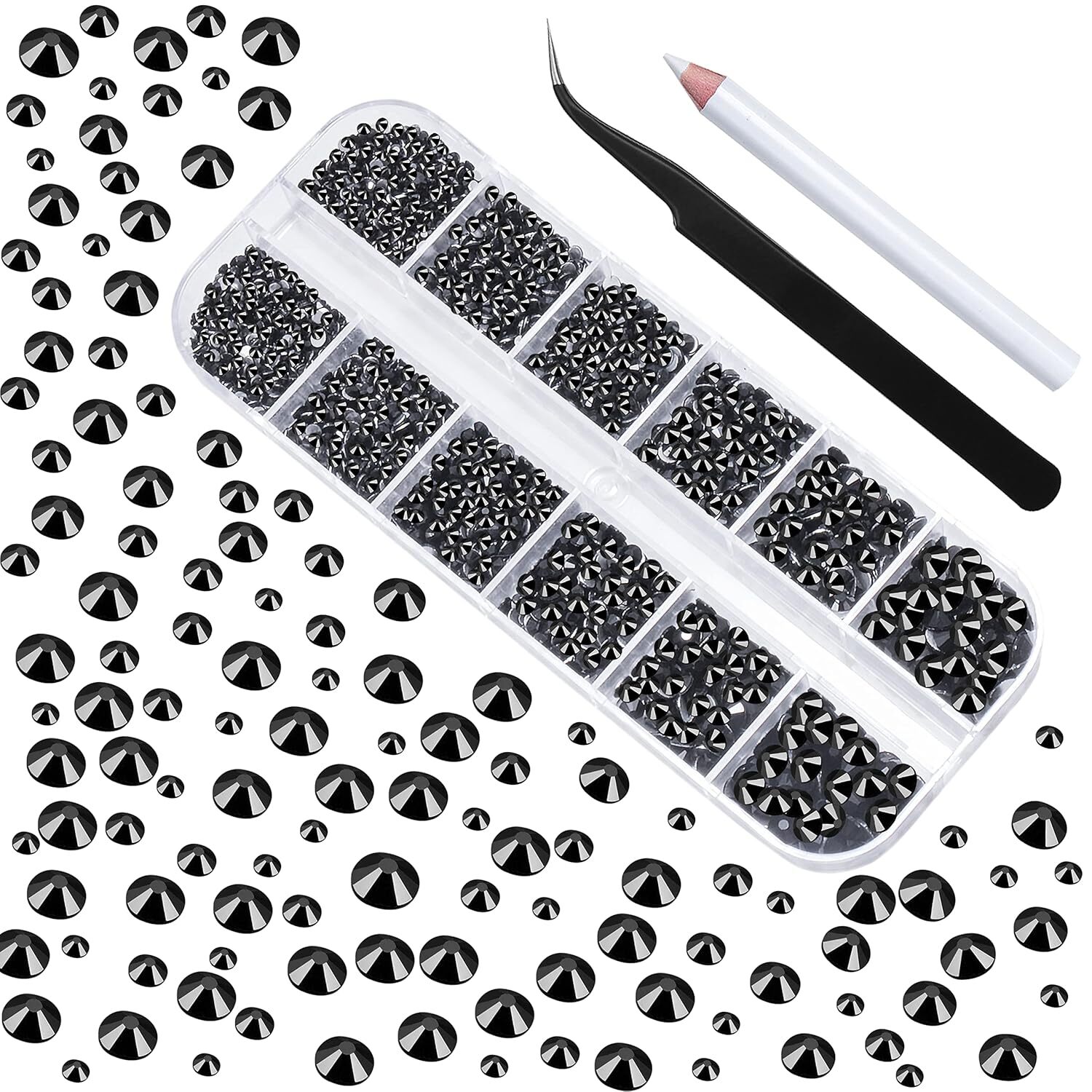 piedreria para uñas decoracion de unas piedras material kit de Diseño materiales