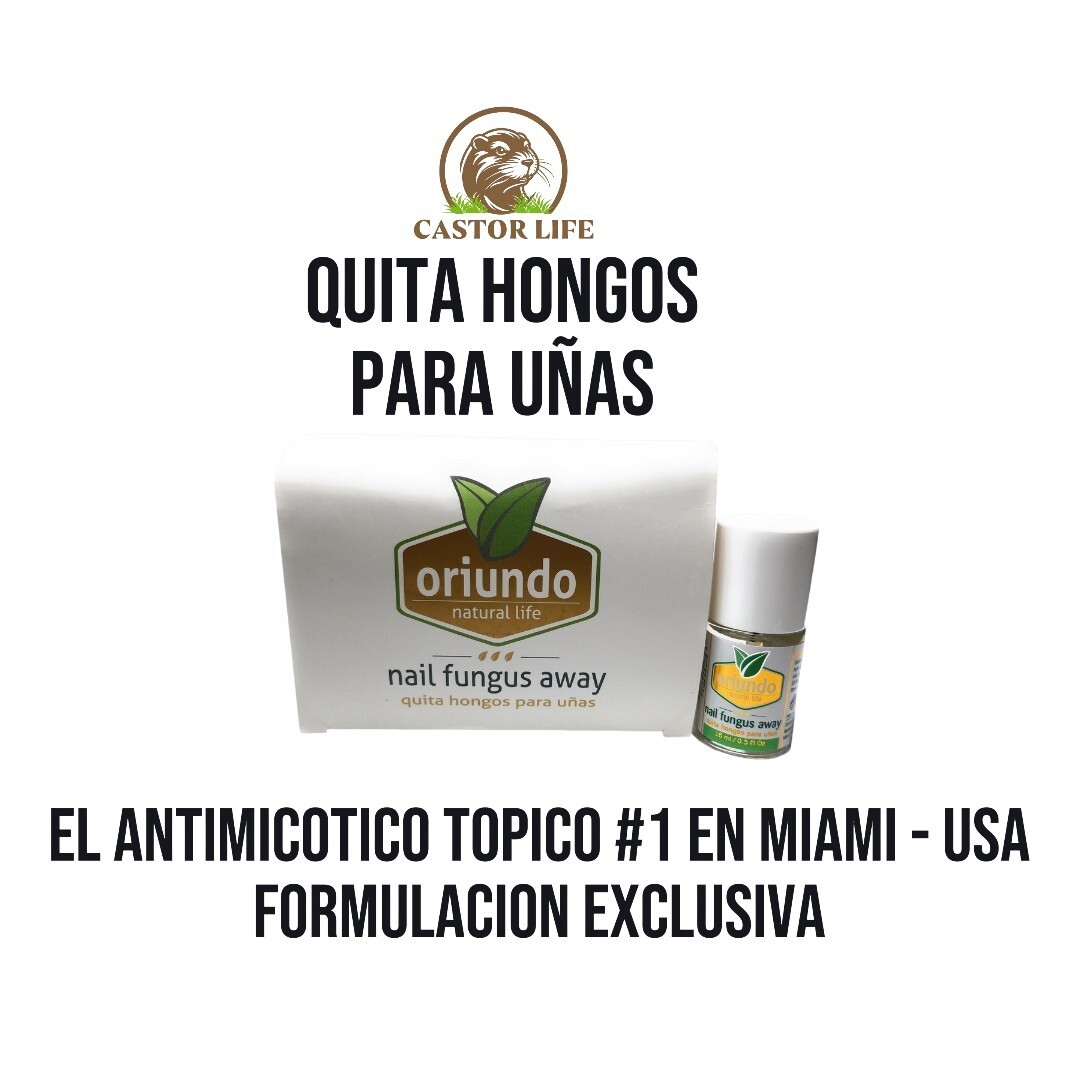ORIUNDO natural life / Nail Fungus Away (Quita Hongos para Uñas)