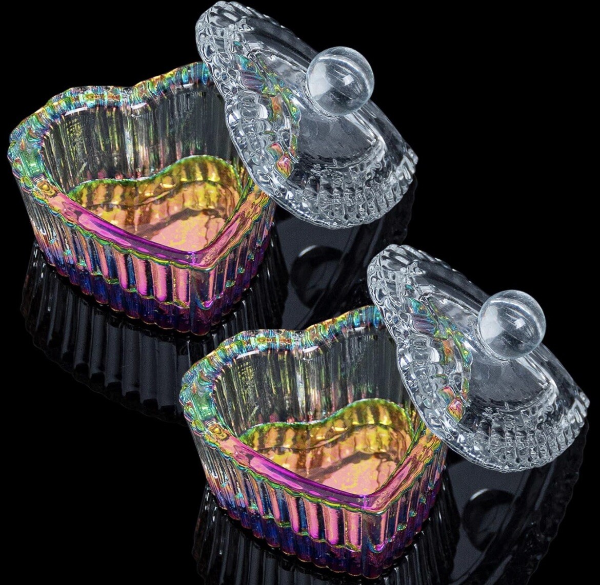 Glam Up Your Manicures & Acrylic Sets with Extraordinary Crystal Nail Dishes!