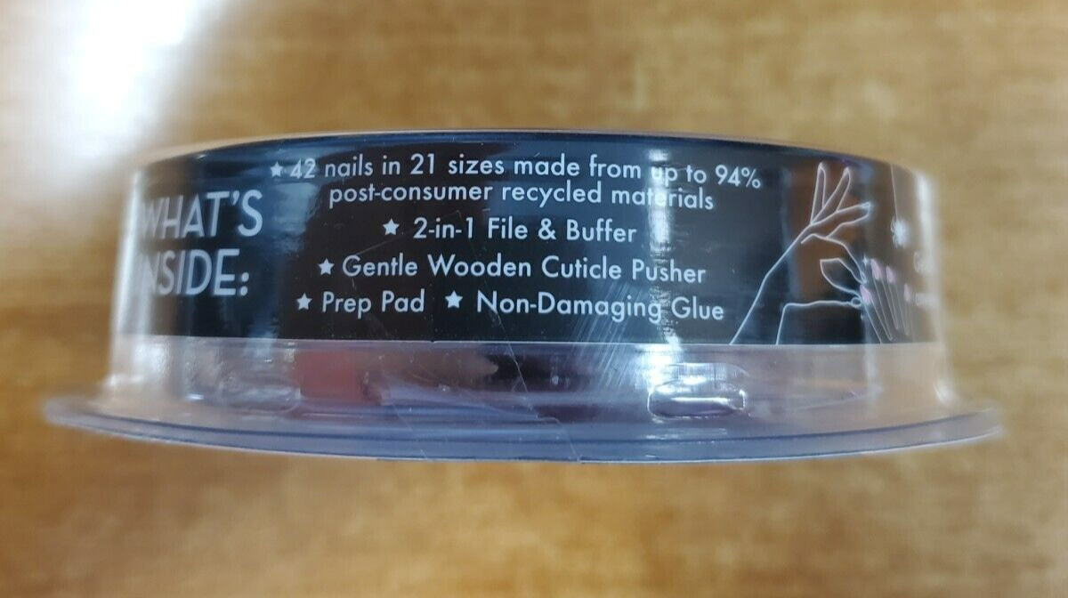 4 Pk: Olive & June The Instant Mani Nails Medium – Smoke Signals – (9541) R9P6b