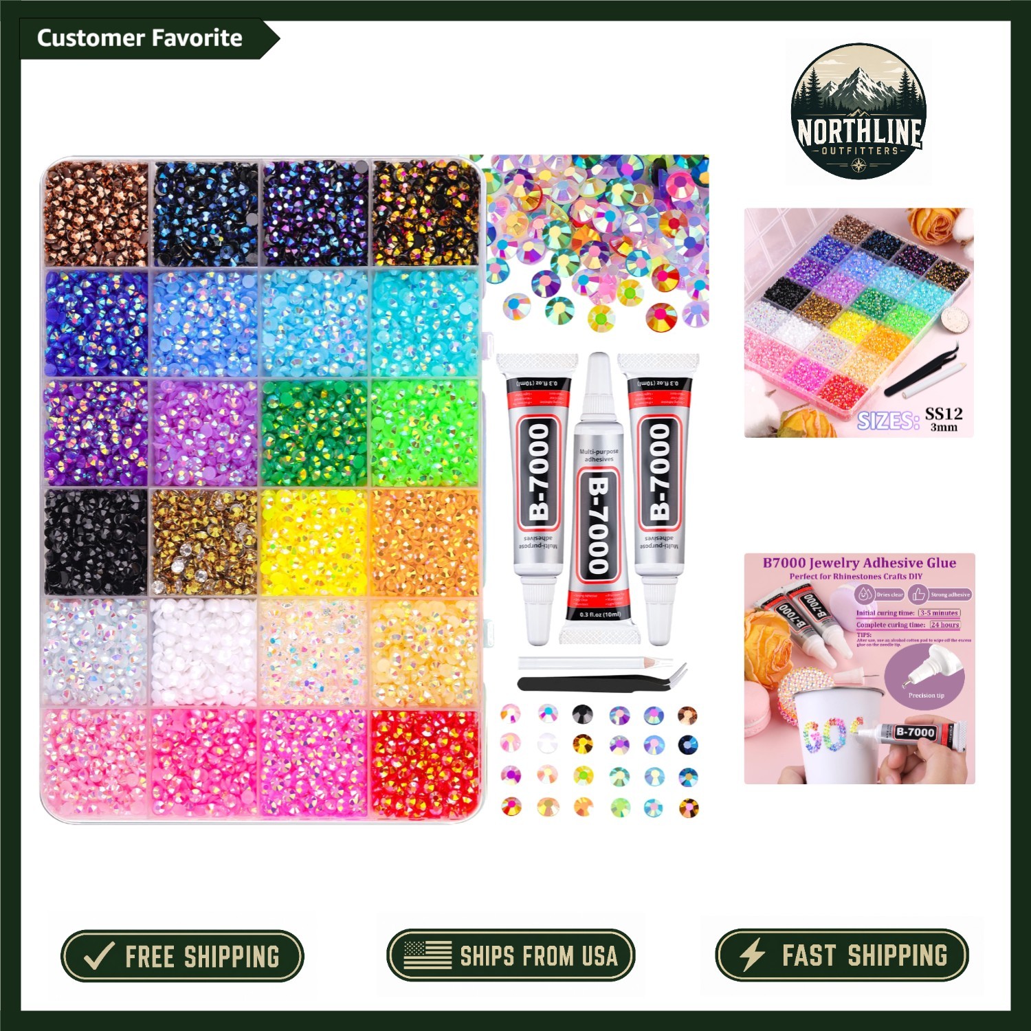 Bedazzling Kit 40 Colors Bedazzler Kit with Rhinestones Resin Jelly Rhines