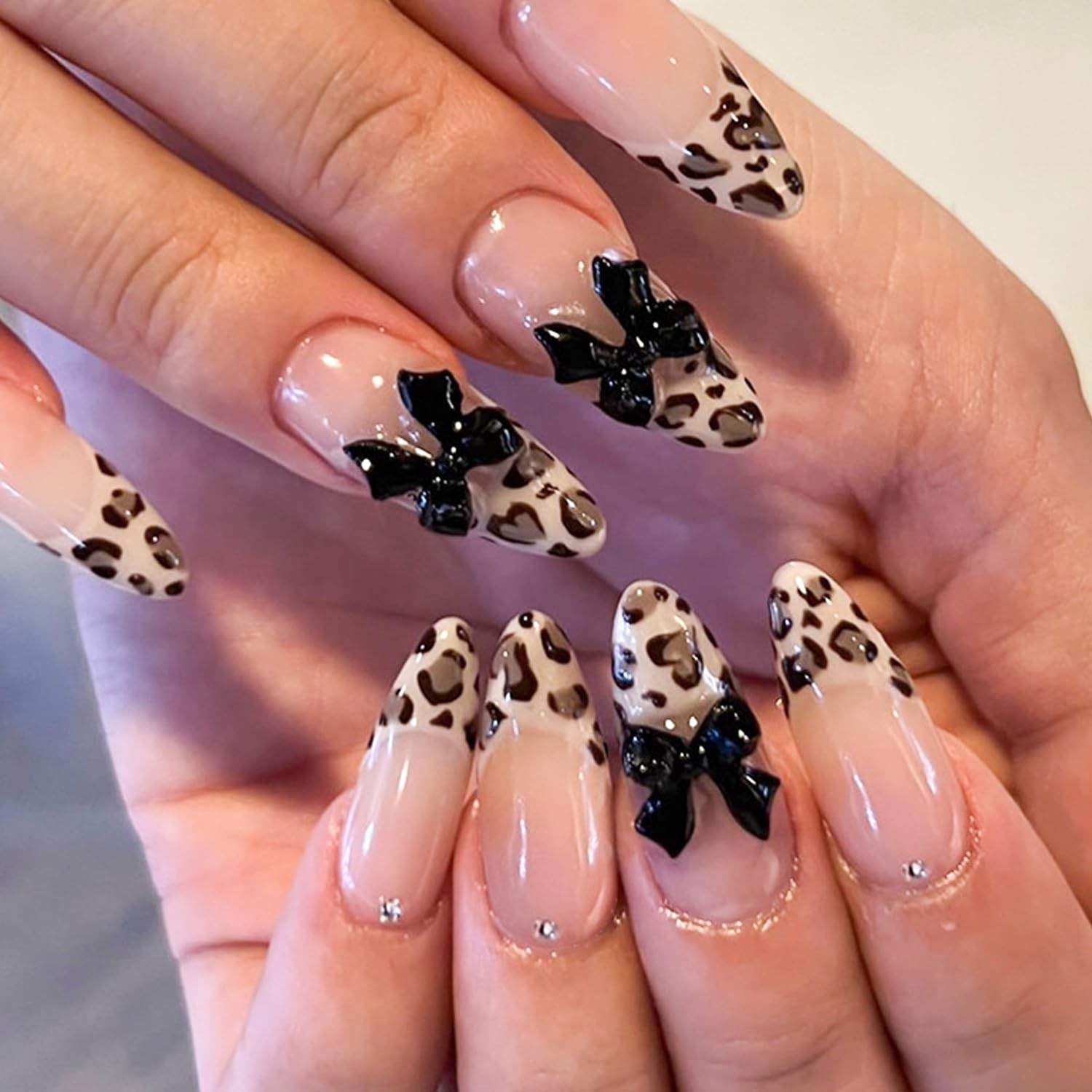 6 Packs 144 Pcs | Reusable Press on Nails | Stick on Nails 12 Sizes-6 Styles …