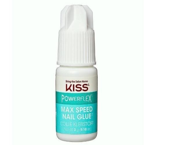 Kiss Powerflex Glue Products Maximum Speed Nail Glue Super Strength Bonds in Sec