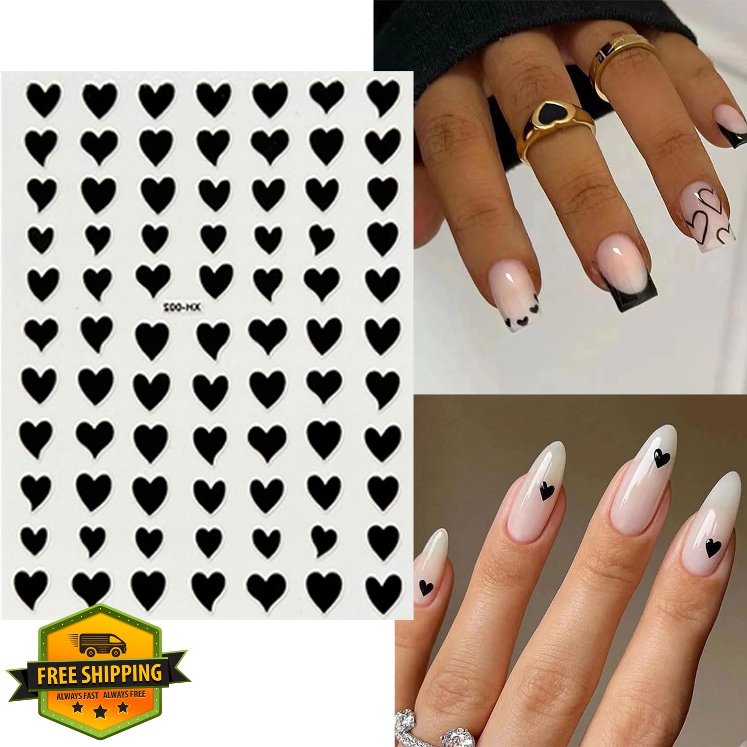 Mdscve Valentines Day Nail Stickers Valentines Heart