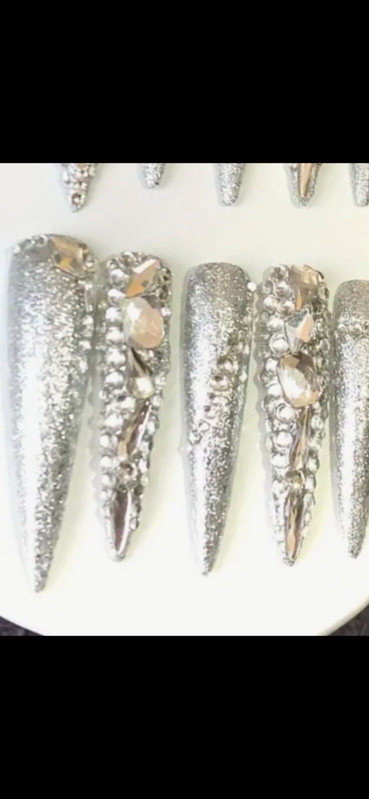 Custom press on luxury nails
