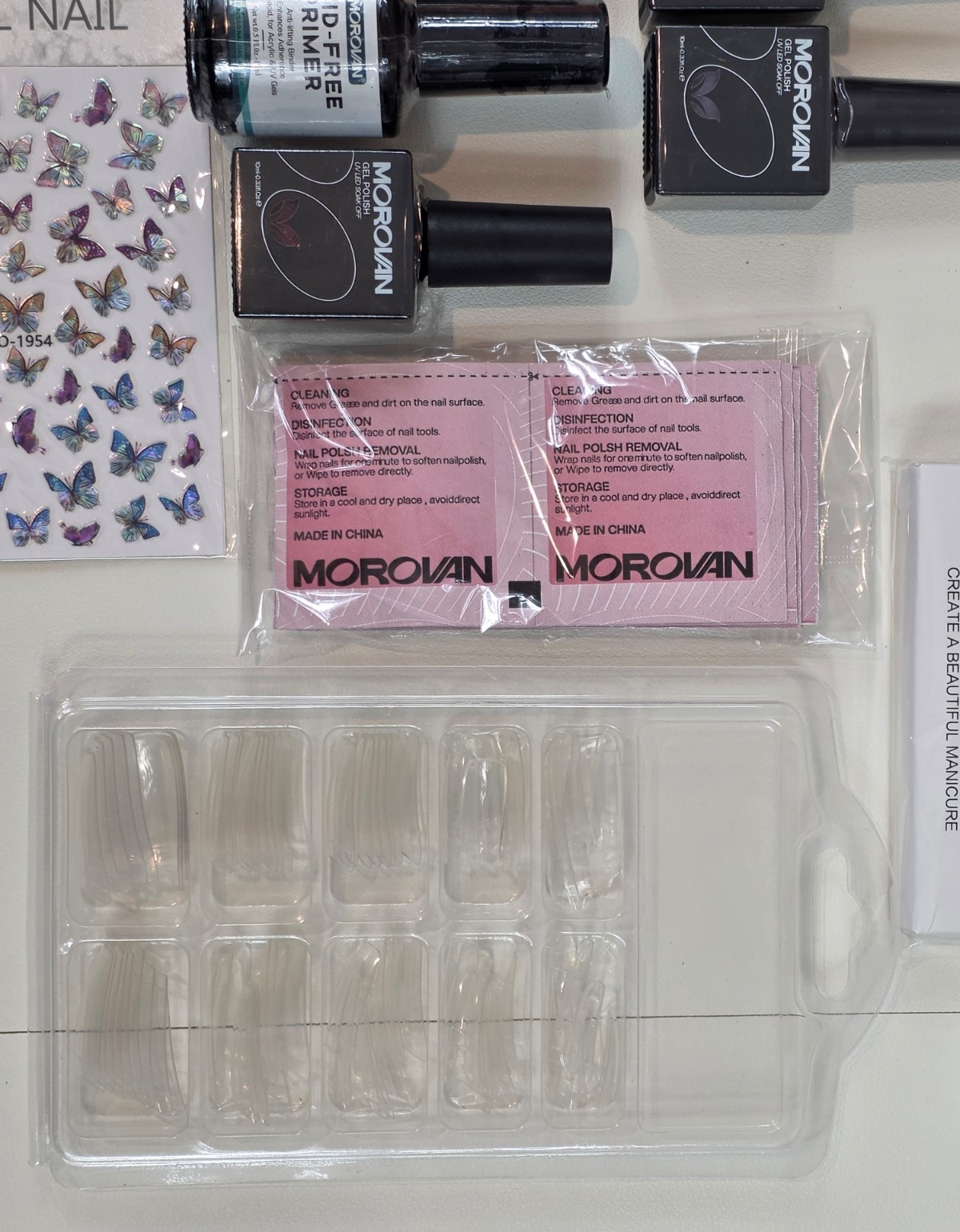 Morovan Acrylic Nail Kit with Everything Beginners Professional Nail Kit #L19