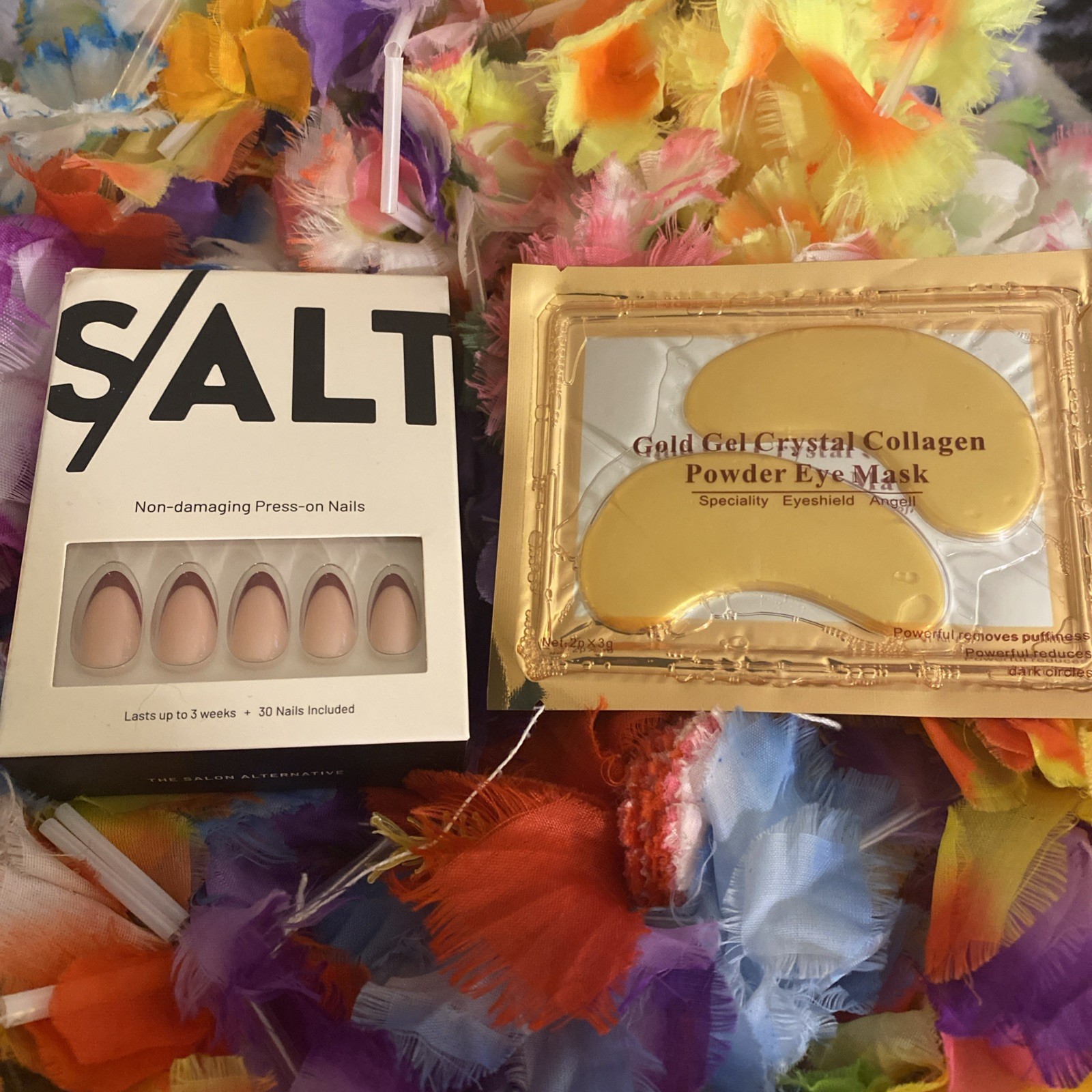 SALT Non Damaging Press On Nails🦋FRENCH MERLOT🦋Short Oval🦋