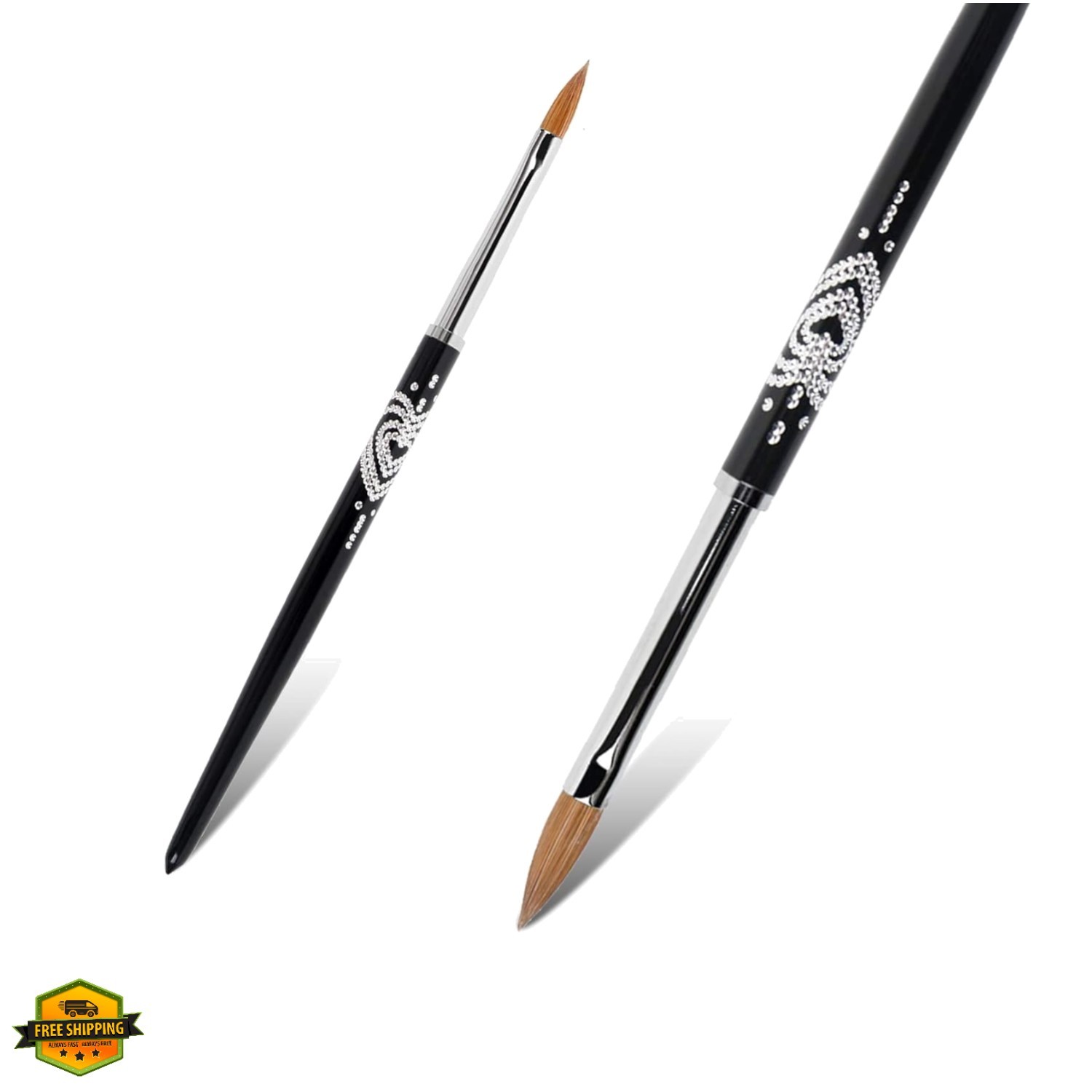 3D Kolinsky Nail Art Brush 1Pc Professional nail brushes for acrylic applicat…