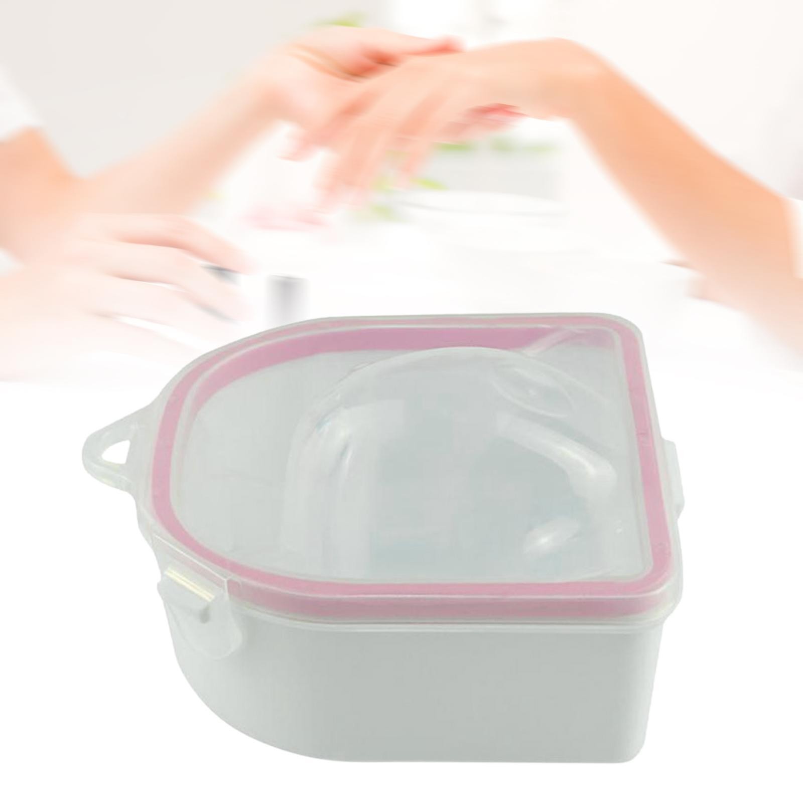 Nail Soaking Bowl Manicure Bowl Accessories Double Layer Soaker Tray Nail Soak