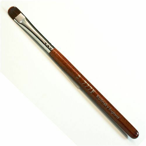 777F Red Wood Handle Brush For Manicure & Pedicure French