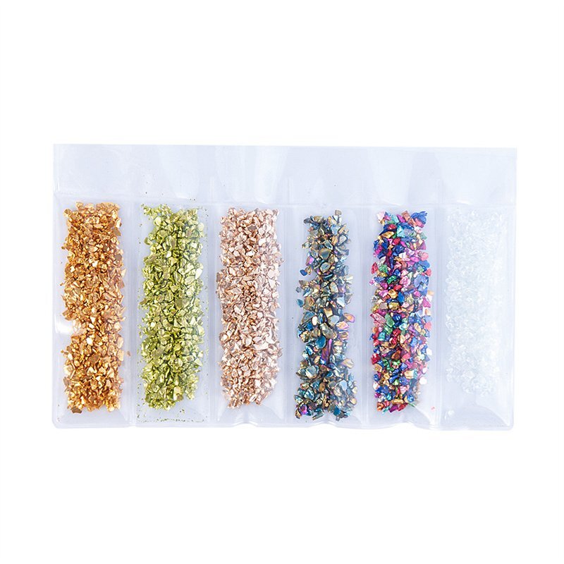 Cullet Nail Fragments Products DIAMOND Gold and Silver EBay Nail Cross-Border