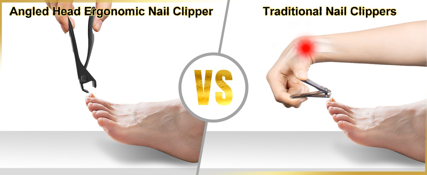 Toenail Clippers for Seniors Thick Toenails, 2026 Large Toe Nail Clippers for