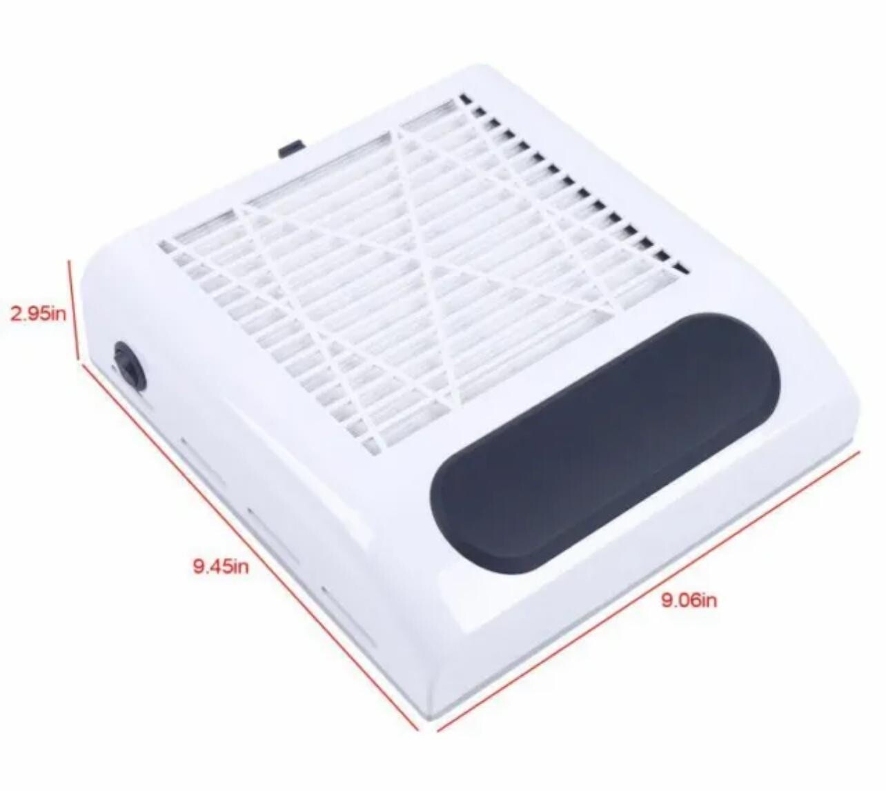 80W Nail Dust Vacuum Cleaner Nail💅🏼 Dust Collector For Manicure Extractor Fan