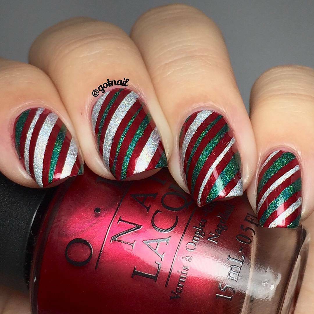Whats Up Nails Wrapping Paper Stencils for Nails, Christmas Nail Stickers