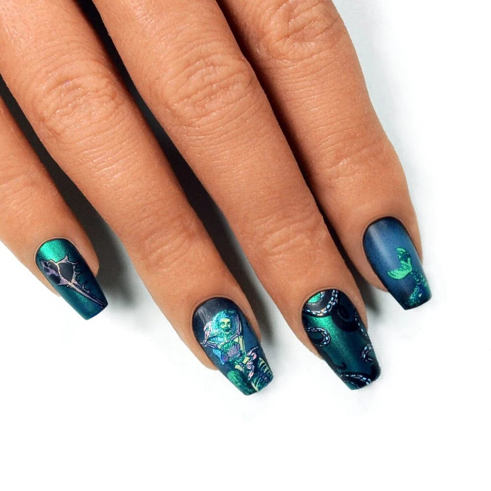 Maniology nail stamping plate MXM105 & 106 HTF