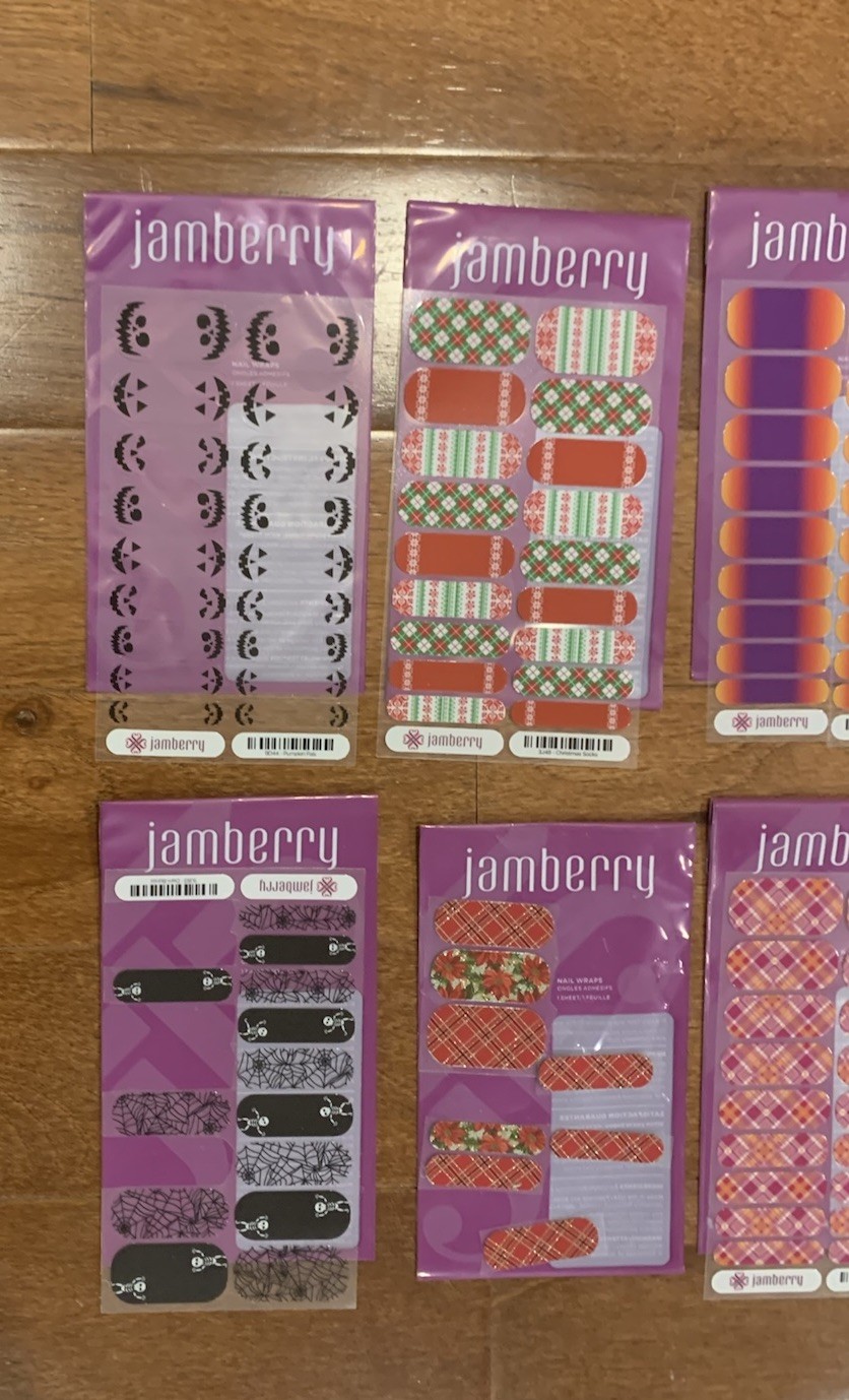 Jamberry Nail Wraps Lot Harry Potter, Halloween, Christmas, Summer FREE shipping