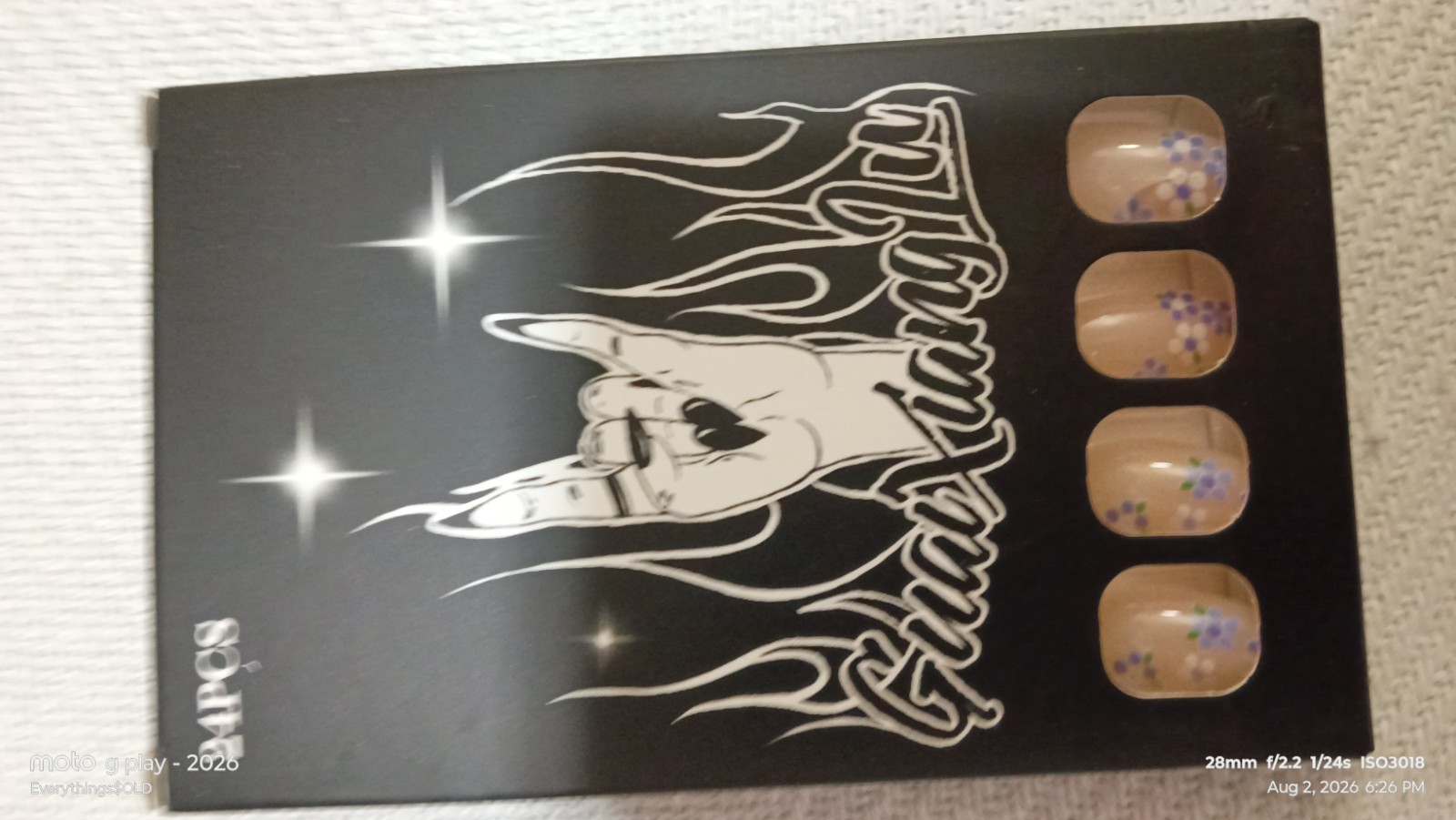 Bulk Set All Different Size Press On Nails with Glue And Mini Files . NEW!