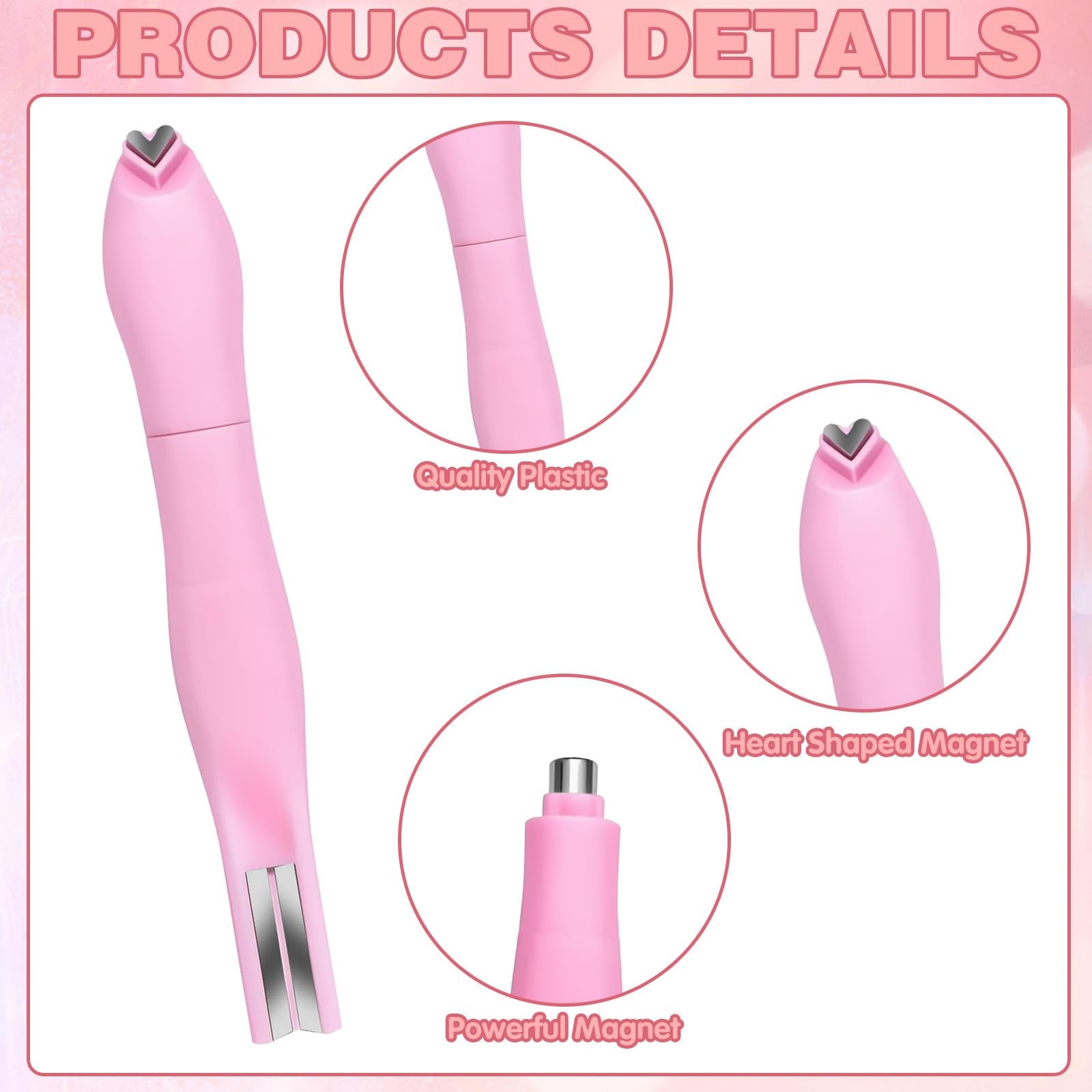 Nail Magnet Tool 3 in 1 Cat Eye Gel Polish Magnetic Tool