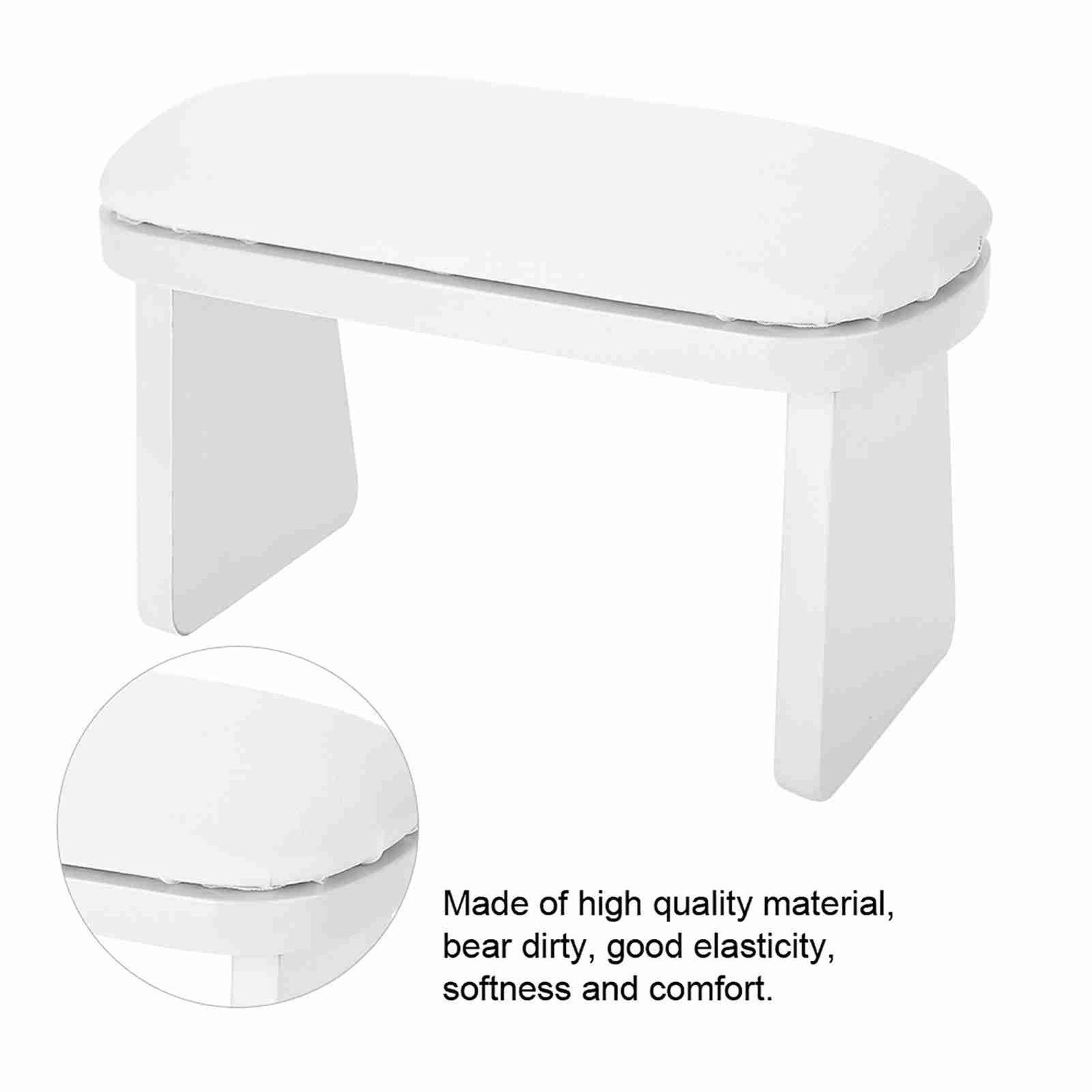 Nail Art Manicure Hand Rest Cushion For Arm Rest Manicure Salon White