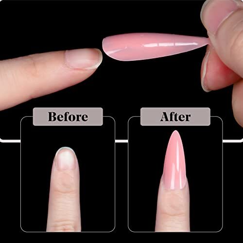 Dual Forms Poly Extension Gel Dual Forms 120pcs Dual Nail Forms with 12 Sizes