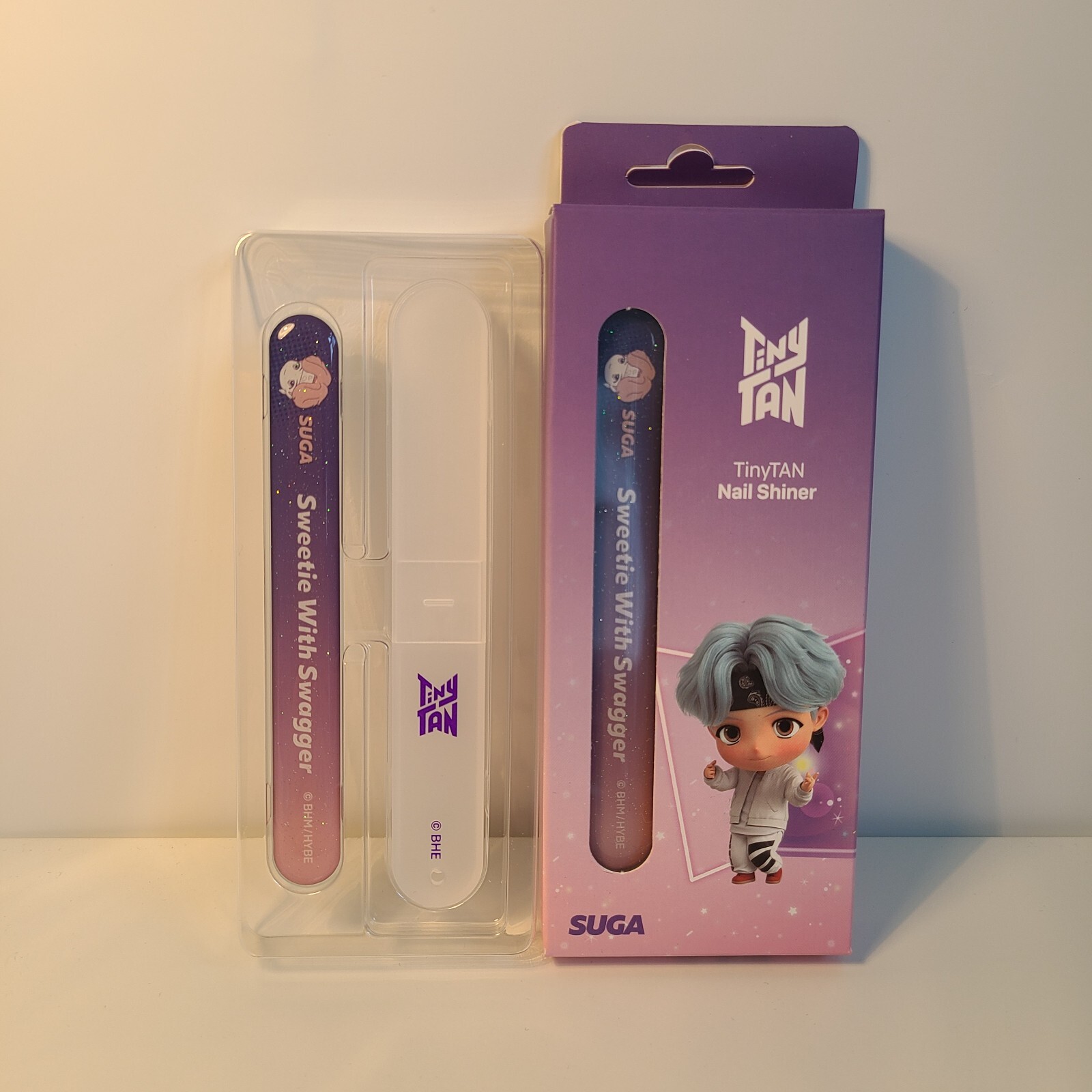 BTS COLLECTIBLES TINY TAN NAIL SHINERS (7pc set)