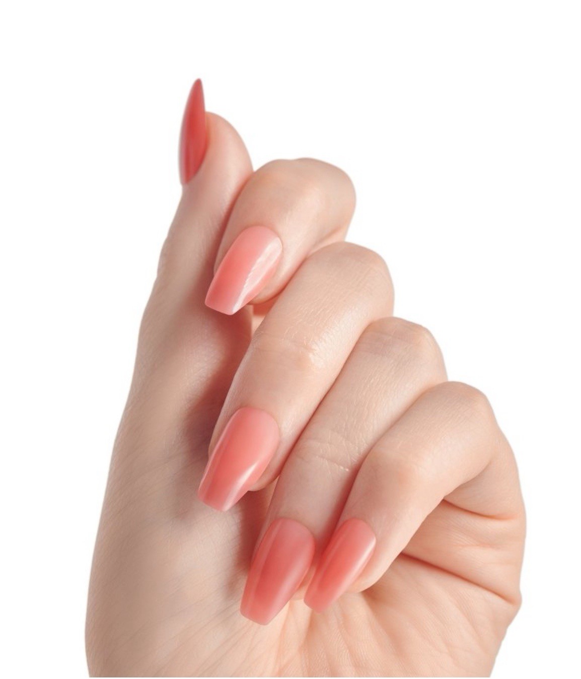 KISS Press-On Nails Gel Fantasy Magnetic Velvet & Bare But Better Ombre TruNude