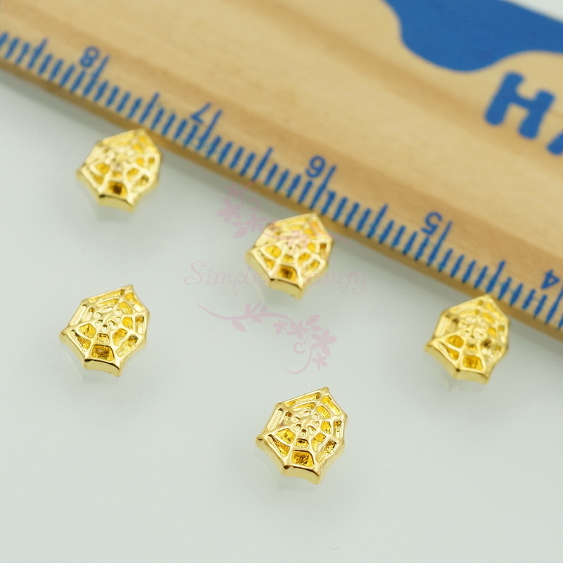 40pcs Mix 4 Styles Halloween Nail Art Alloy Charms Jewelry 3D DIY Design Decor
