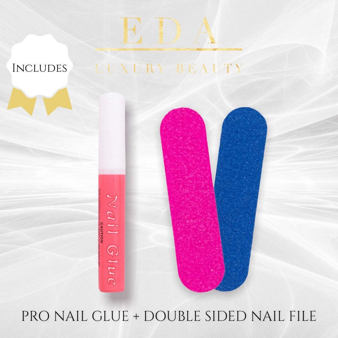 Orange Square Coffin Ballerina Extra Long Fake Acrylic False Tips Press On Nails