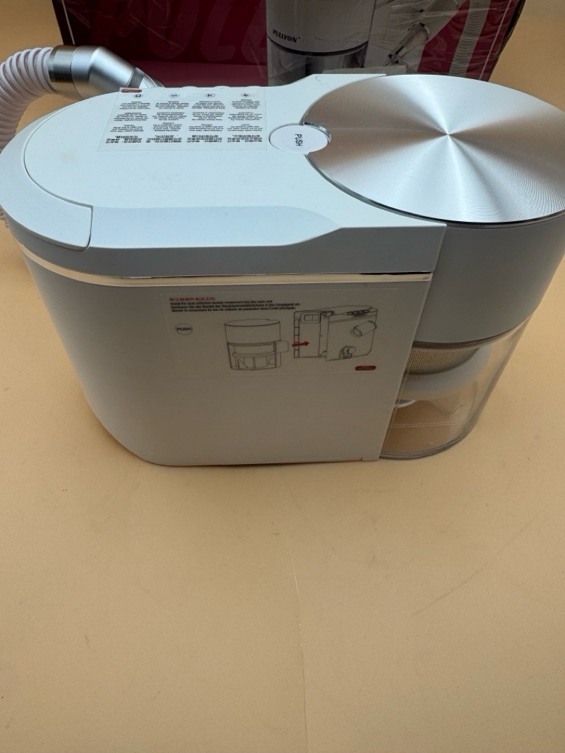 PULLYON 2-in-1 Turbine Brushless Nail Dust Collector Built-in Bucket CORD MISSED