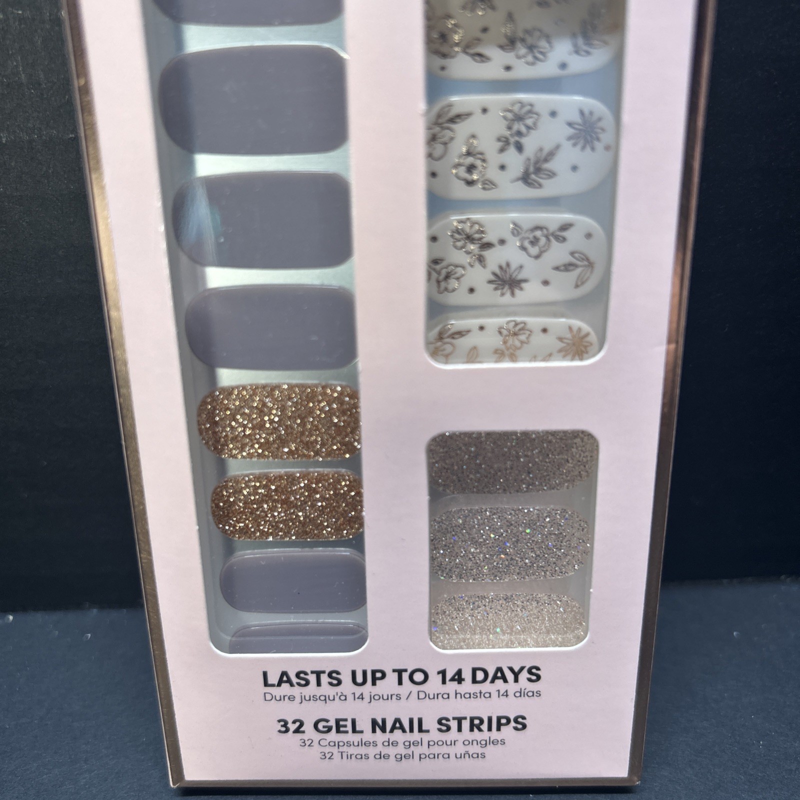 Dashing Diva Gloss 32 Gel Nail Strips Set/4 Pkgs NEW
