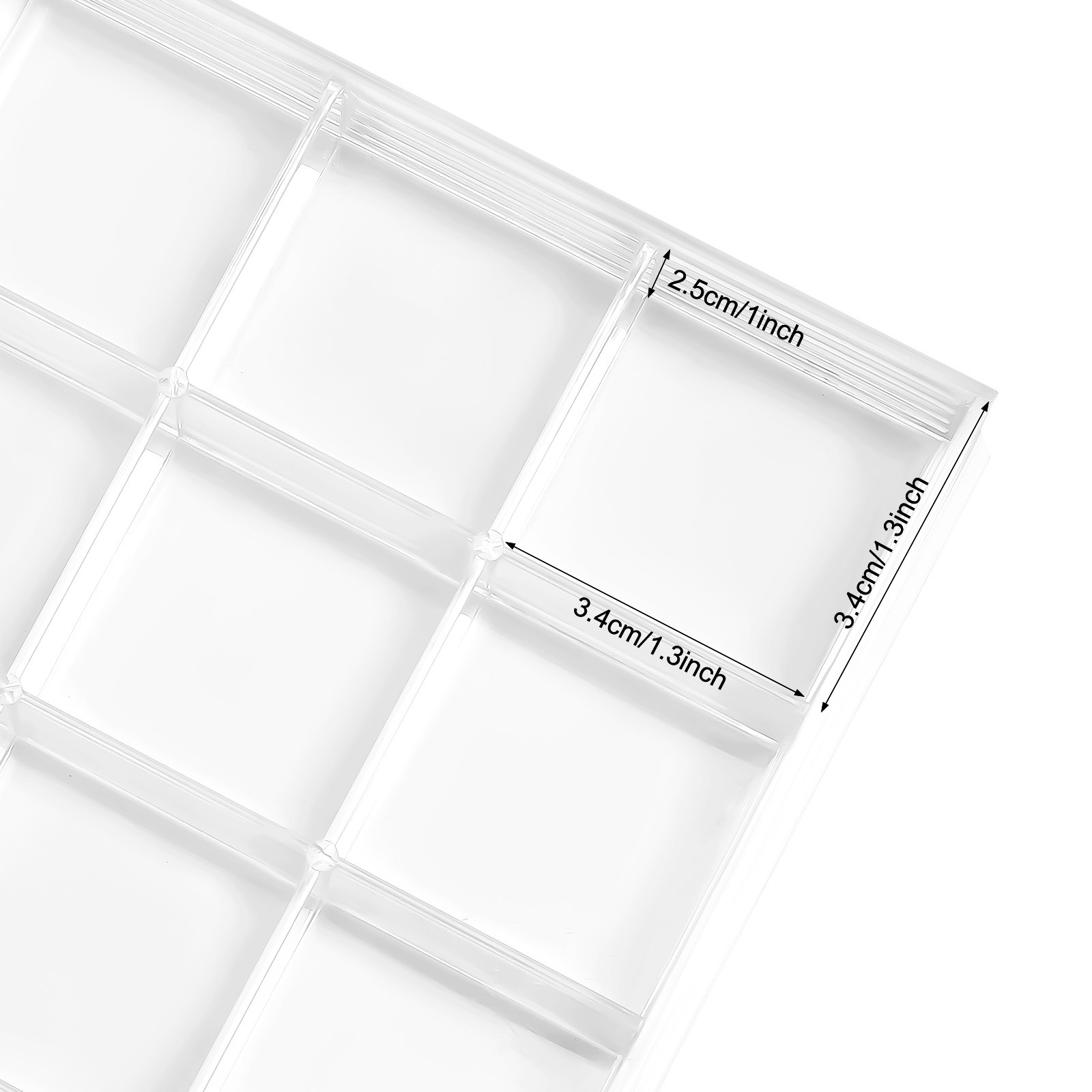 5 Layers 120 Grids Nail Art Supplies Display Case Organizer Nail Art Storage Box