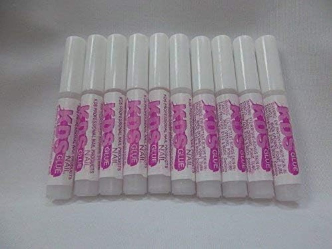 10 pcs Nail Tip Glue – Adhesive Super Bond for Acrylic Nails Tips – 0.07 oz f…