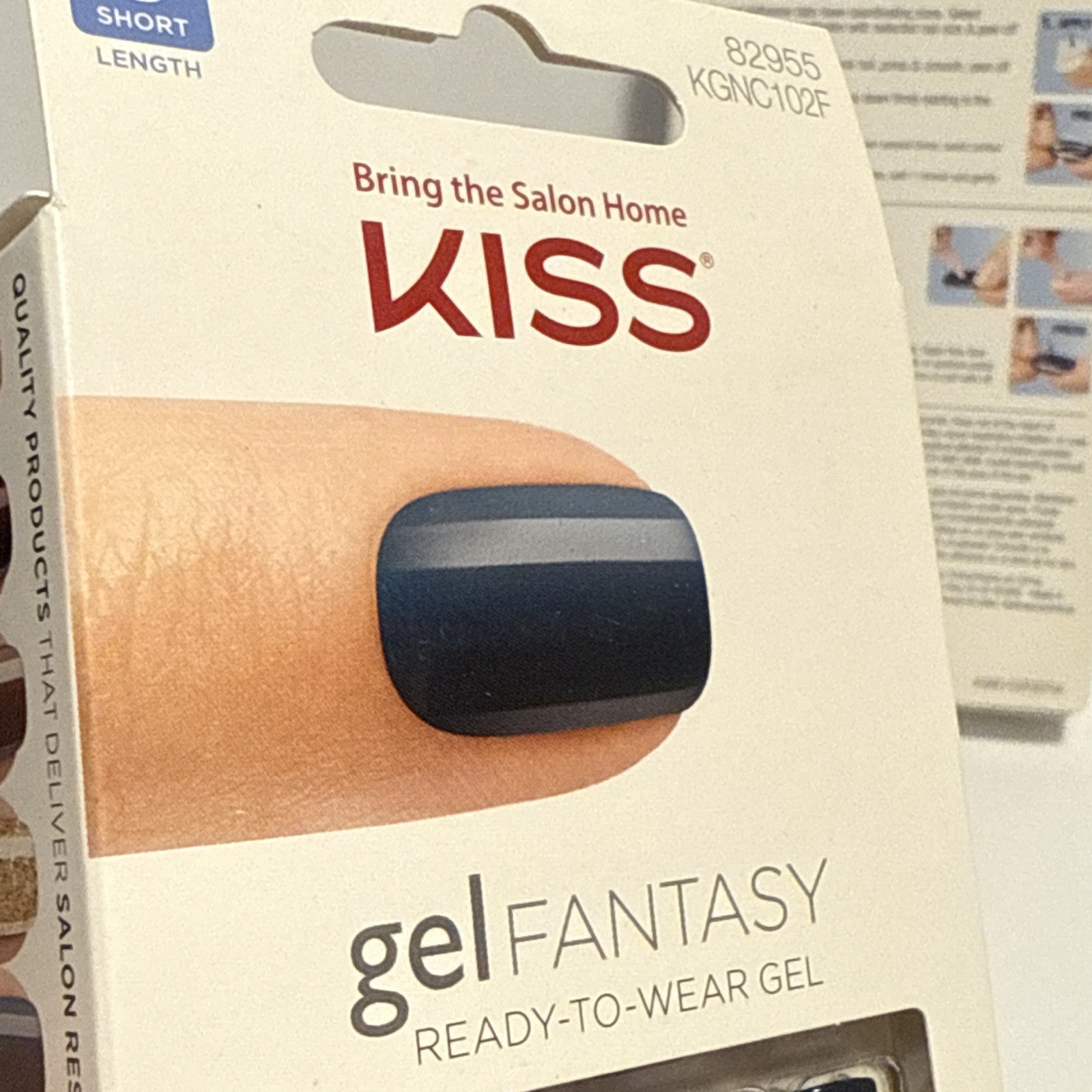 2x Kiss Gel Fantasy Nails,Gel Look, ULTRA SMOOTH FINISH, 👀my Page For More++