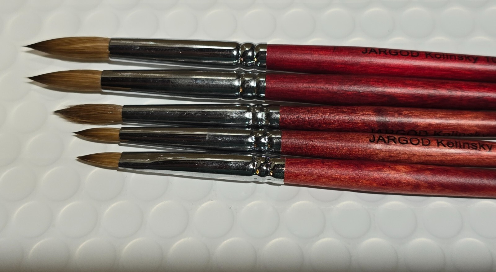 100% Pure Kolinsky Acrylic Brush Nail Art Brush Round Brush Choose Size Jargod