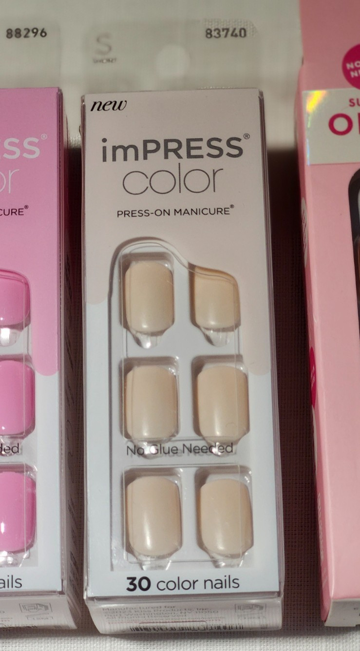 6 Different Press-On Nails Kits – 3 Olive & June and 3 imPRESS (BRAND NEW)
