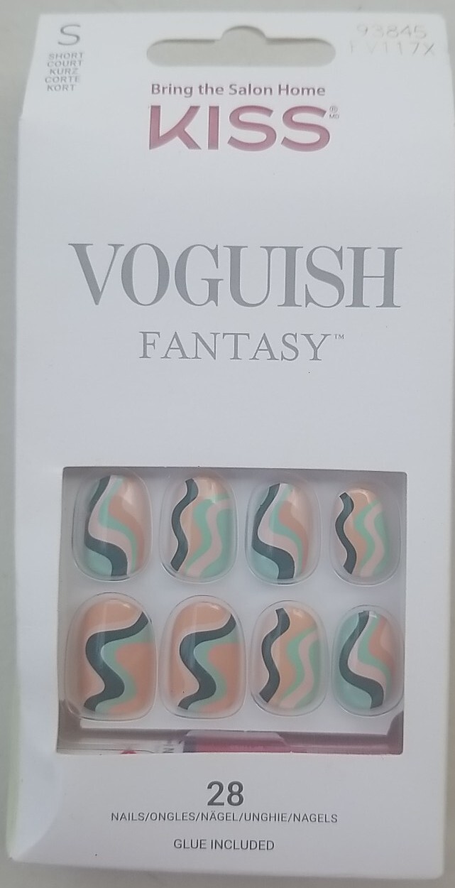 Kiss Voguish Fantasy 3 Glow In The Dark Halloween 1 Multicolored S/M 1 Impress