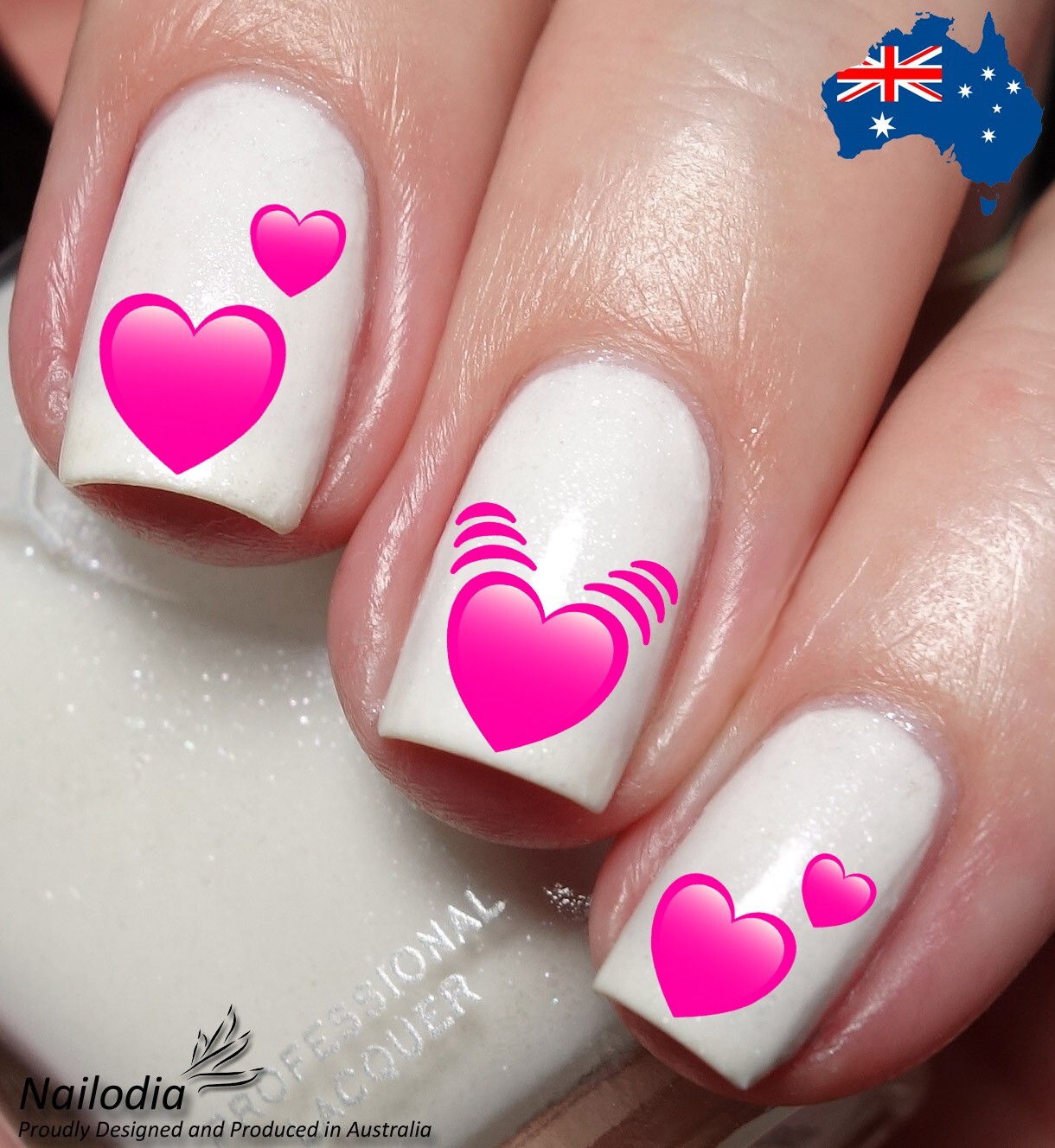 Smiley Emoji Nail Art Decal Sticker Water Transfer Slider