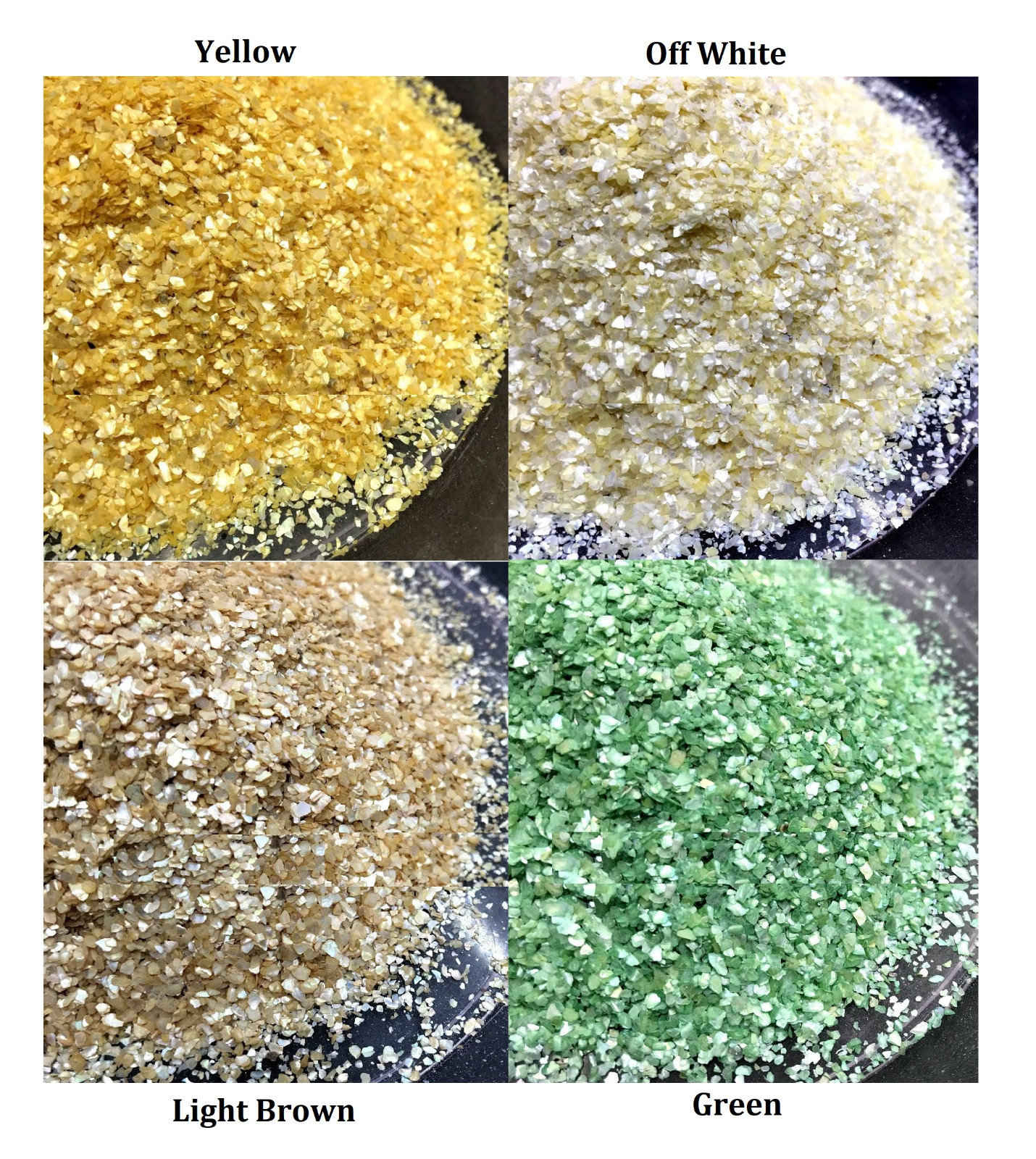 4g 3D Nail Art Sea Shell Flake Mermaid Abalone Sequins Powder Glitter Decoration