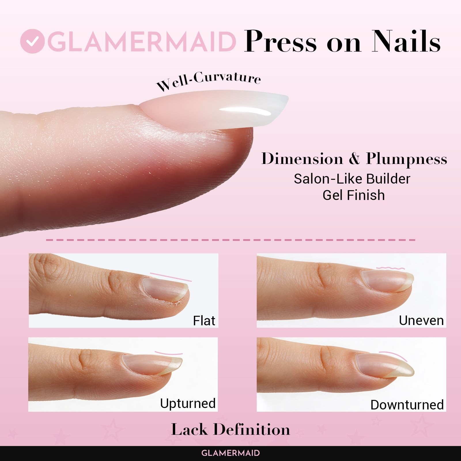 Black Extra Short Press on Nails, Natural Pure Black Fake Nails Short Squoval…