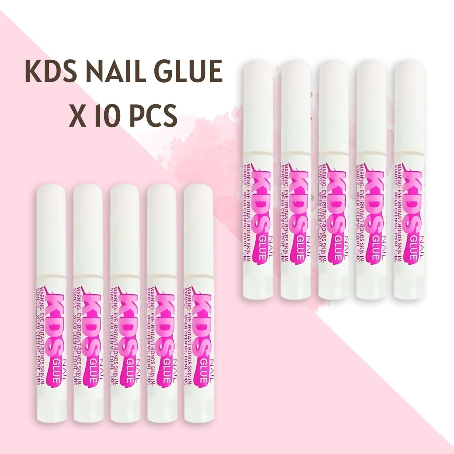 KDS Professional Nail Tip Extension Glue – Fast Drying, Water Resistant