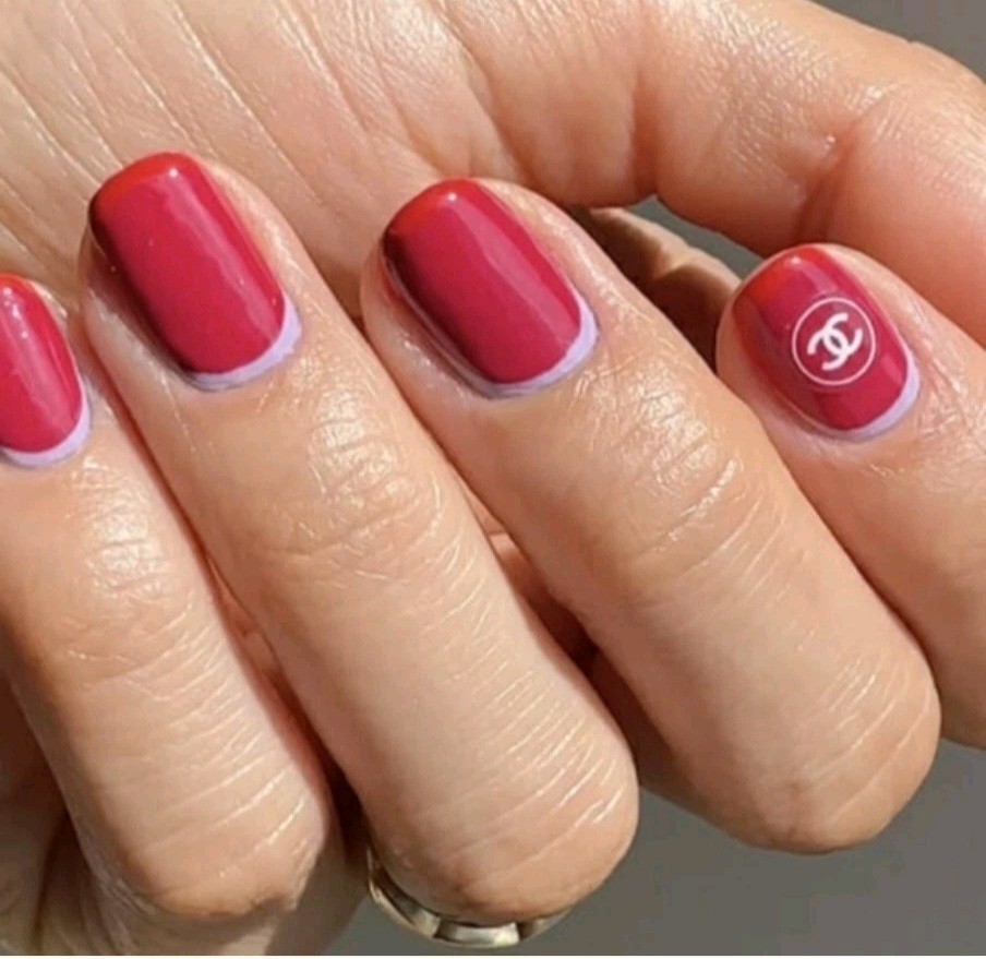 NWT NAIL ART DESIGN SELF-SEAL STICKERS SOLID WHITE N°103!