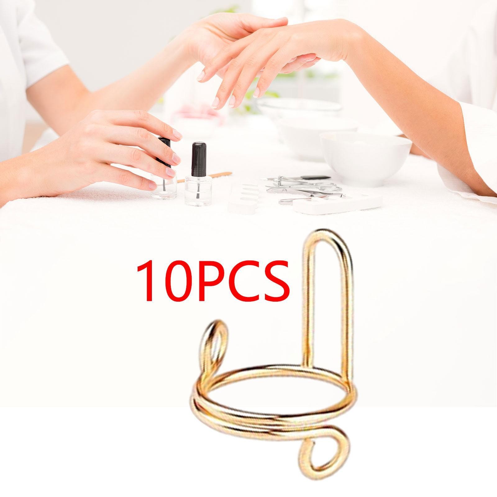 10x Fingernail Rings Nail Rings for Acrylic Nails Halal Nail Rings Set