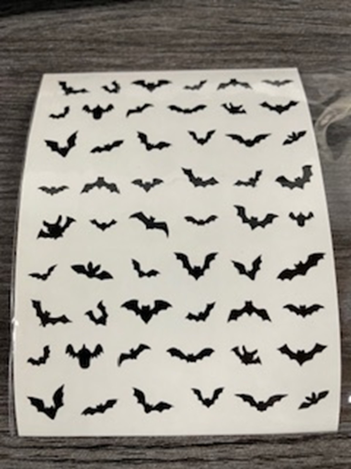 Halloween Nail Decals: Bats, Ghosts, Skulls, Skull Butterfly – Nail Art Stickers