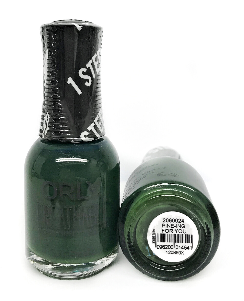 Orly BREATHABLE Treatment + Color Nail Polish Lacquer – ALL TANGLED UP -Pick Any