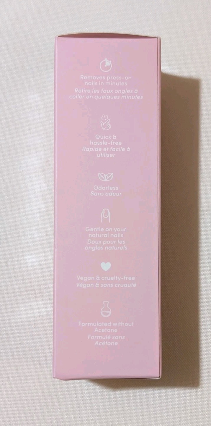 Press on Nail Remover | Odorless, No Acetone, Gentle Press-On Nail Remover Serum